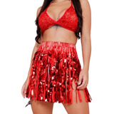Saia Carnaval Fitilhos Feminina