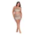 Saia Curta Paetê Ross Amarração Planet Girls Dourado