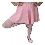 Saia De Ballet Infantil Rosa BR Idade 3 Anos 4 Anos Rosa 