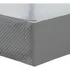 Saia De Cama Box Para Tamanho Queen Matelado Ultrassônico Cor Cinza