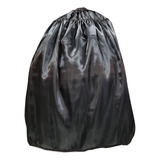 Saia De Cetim Preto