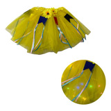Saia De Tule Com Led Para Festa De Festa Junina Arraiá 30cm