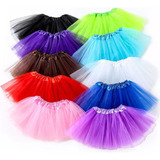 Saia De Tule Feminina Tutu Festas Carnaval 40 Cm Fantasia
