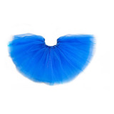 Saia De Tule Infantil 30cm Tutu Alta Qualidade Cores Full