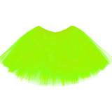 Saia De Tule Infantil Lisa 30cm Várias Cores Carnaval Festa