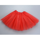 Saia De Tule Tutu Lisa Para Festa Carnaval Halloween 40cm