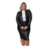 Saia E Blazer Conjunto Moda Evangélica Congresso Plus Size