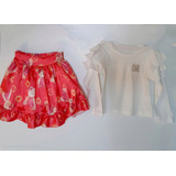 Saia E Blusa Infantil