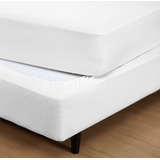 Saia Elástica Casal Fit Box Capa De Colchão 30 Cm Altura