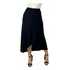 Saia Envelope Longa Premium Transpassada Luxo Fenda Midi