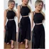 Saia Envelope Traspassada Midi Com Forro De Luxo Tendencia