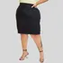 Saia Evangélica Plus Size Cós Alto Tamanhos Grandes 