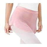 Saia Feminina De Balé Com Fecho De Puxar Para Dança Adulta Da STELLE Rosa Medium