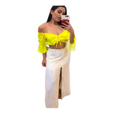 Saia Feminina Longa Com