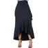 Saia Feminina Longa Envelope Babado Moda Evangélica Barata  