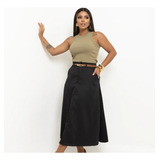 Saia Feminina Longa Luxo