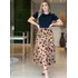 Saia Feminino Longa Poá Tule 2 Camada Moda Evangélica Linda