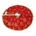 Saia Glitter P/base Arvore De Natal Enfeite Decoração 40cm