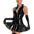 Saia Guarda-chuva Feminina Sexy Sem Mangas De Tamanho Grande