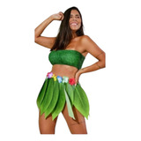 Saia Havaiana De Folhas