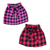 Saia Infantil Xadrez Clochard