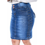 Saia Jeans Baratas Moda