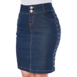 Saia Jeans Baratas Moda