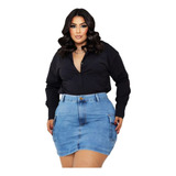 Saia Jeans Cargo Plus