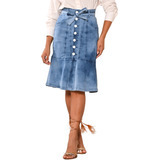 Saia Jeans Evangelica De