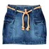 Saia Jeans Feminina Juvenil Blogueira Modinha Mini Diva  