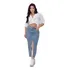 Saia Jeans Feminina Longa Midi Evangélica Cintura Alta