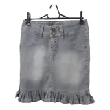 Saia Jeans Feminina Num