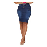Saia Jeans Lindo Modelo