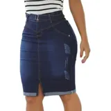Saia Jeans Lindo Modelo