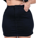 Saia Jeans Plus Size