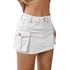Saia Jeans Sexy De Cintura Baixa Feminina 2024