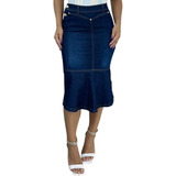 Saia Jeans Tam 42