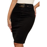 Saia Jeans Varias Cores