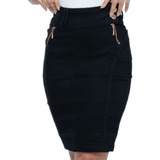 Saia Jeans Zig Black