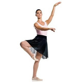 Saia Jersey Infantil Cós Em Lycra Capezio Ballet Jazz 12008