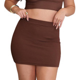 Saia Justa Feminina Mini