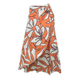 Saia Linda Estampada Floral