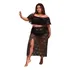 Saia Longa Arrastão Moda Praia Plus Size Do Tam 46 Ao 60