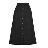Saia Longa Bodycon Veludo