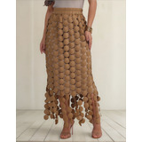 Saia Longa Bola Croche