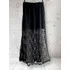 Saia Longa De Renda Com Forro Em Viscolycra Feminino - Preto