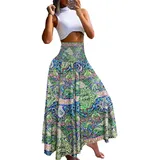 Saia Longa Estampada Boho