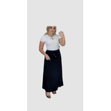 Saia Longa Estilosa Moda