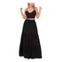 Saia Longa Feminina 3 Marias Cintura Amarrar Moda Blogueira