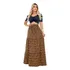 Saia Longa Feminina 3 Marias Moda Blogueira  - Plus Size